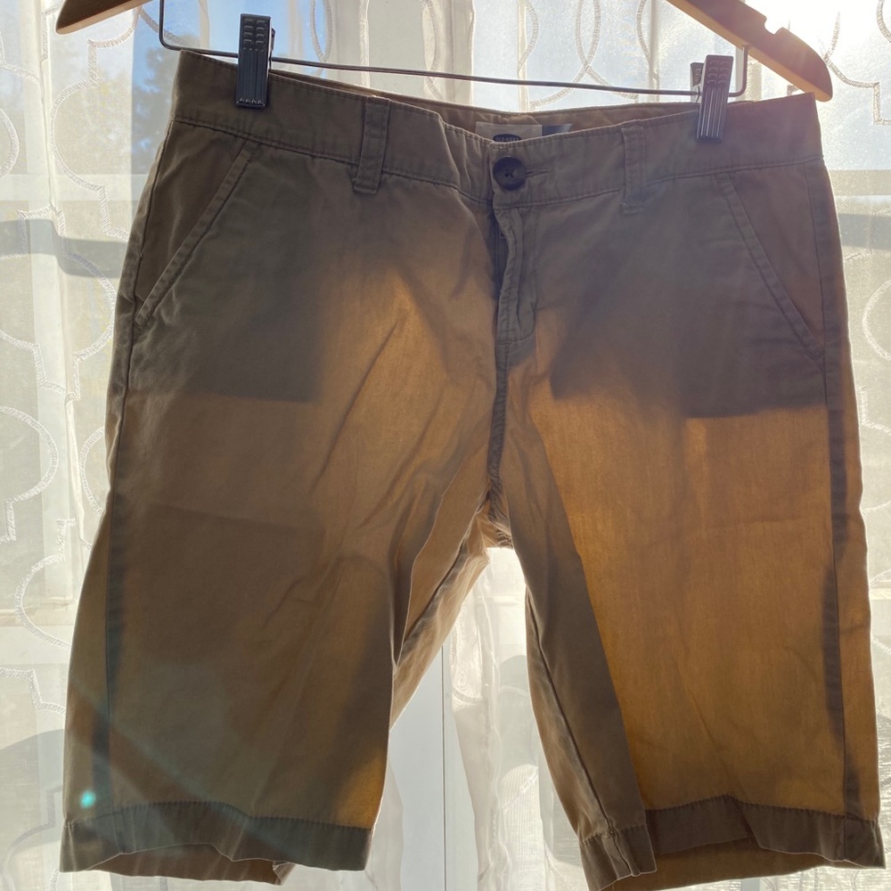 Khaki Uniform Bermuda Shorts
